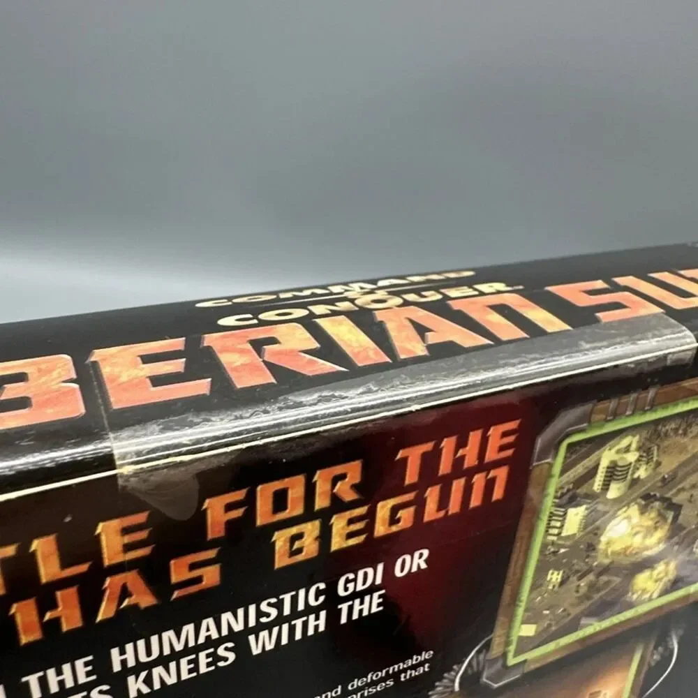 Command & Conquer Tiberian Sun PC Big Box (2001) Brand New Sealed Westwood Studi